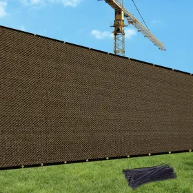 8'X50' Dark Green HDPE Fence (Option: defaulttitle)